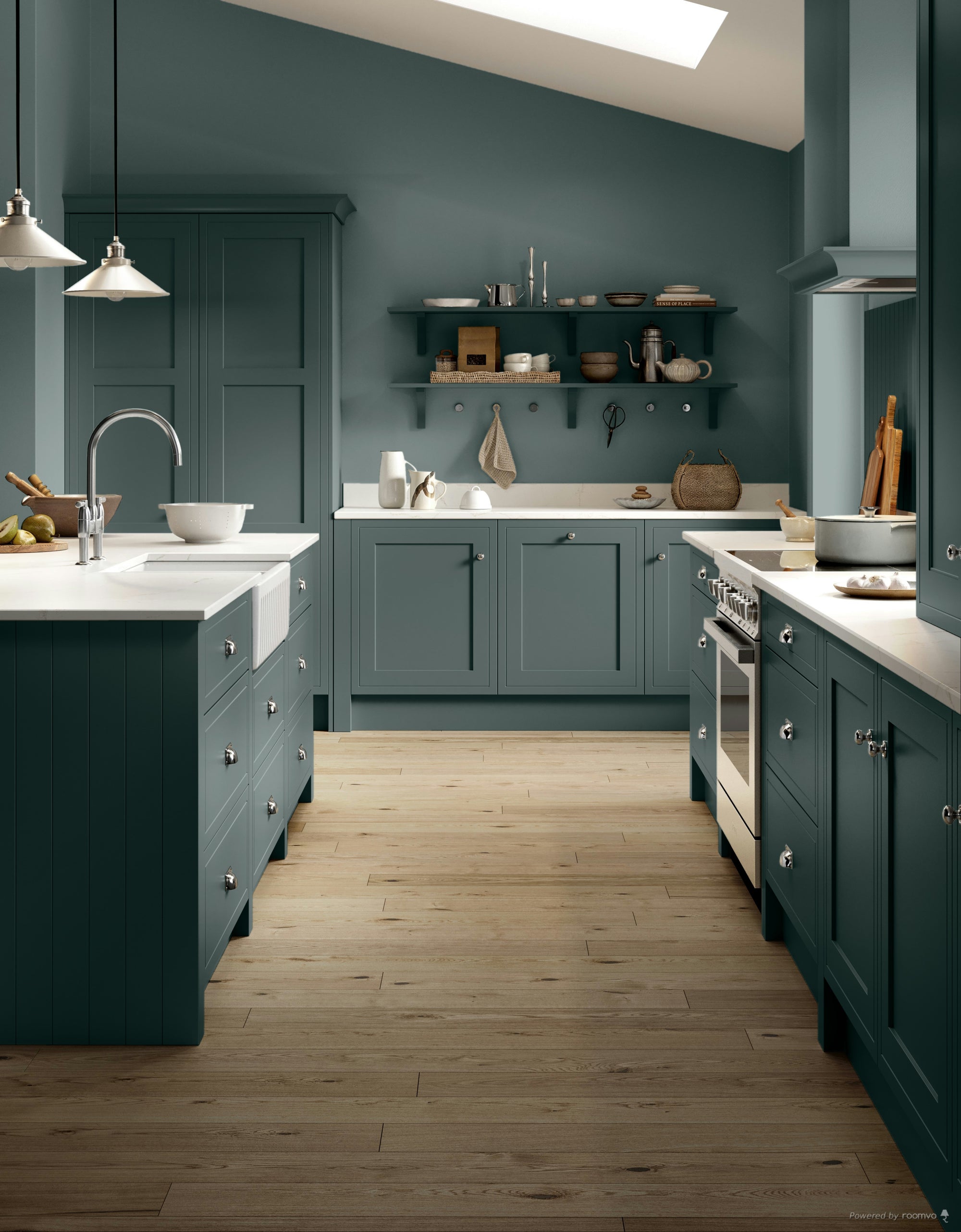 Farrow &amp; Ball De Nimes No. 299 paint, duvallatelier.com