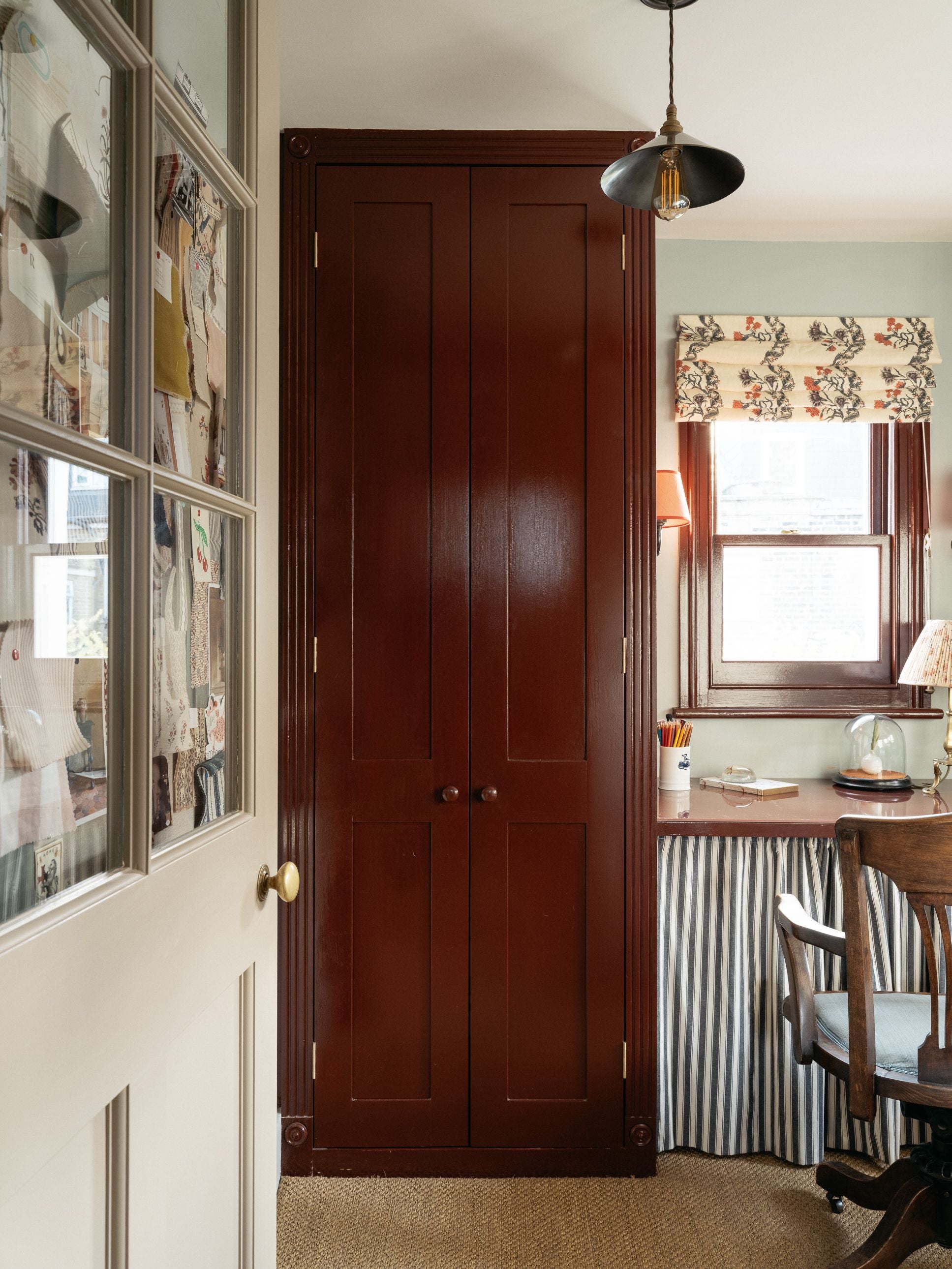 Farrow & Ball Deep Reddish Brown No. W101 paint, duvallatelier.com
