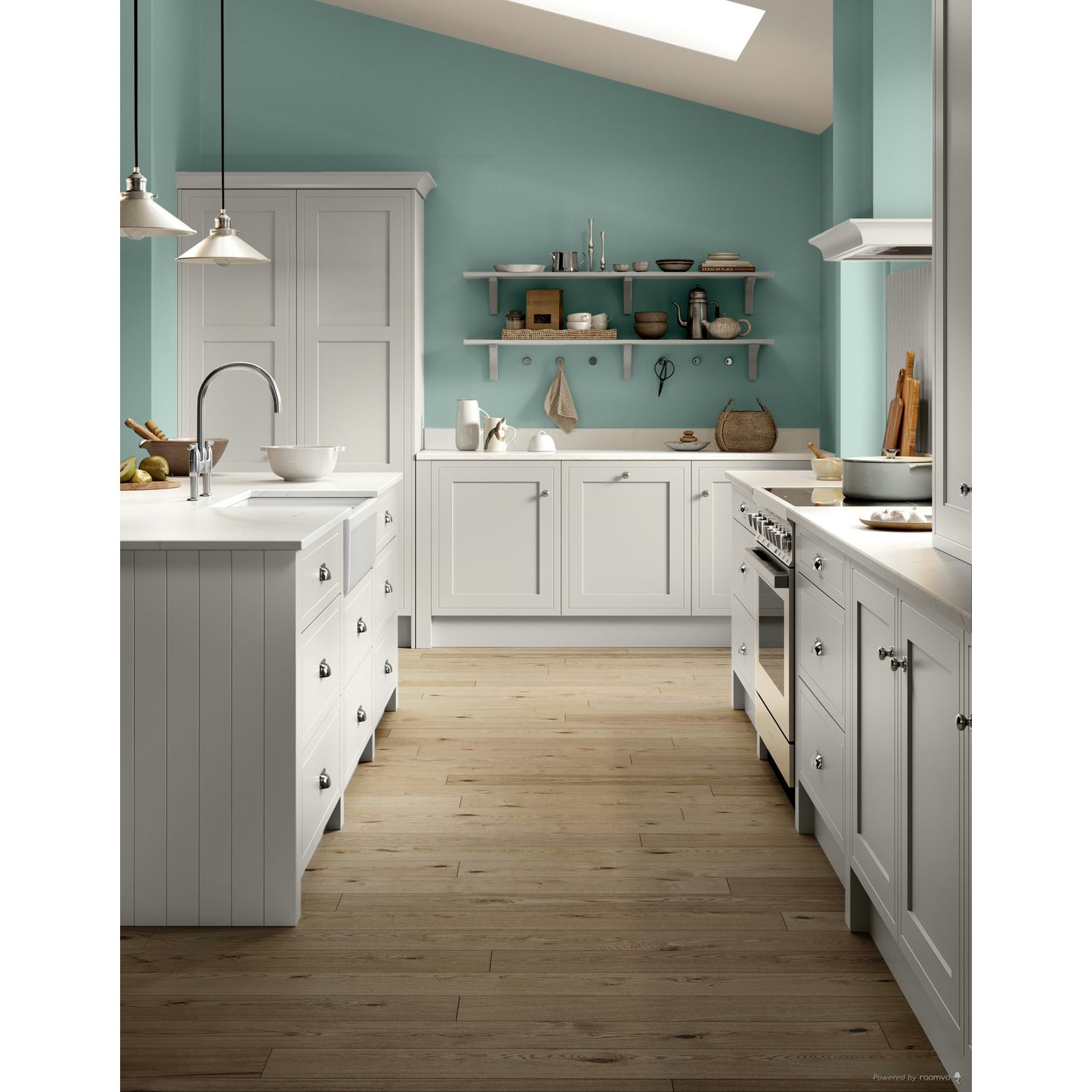 Farrow & Ball Dix Blue No. 82 paint, duvallatelier.com