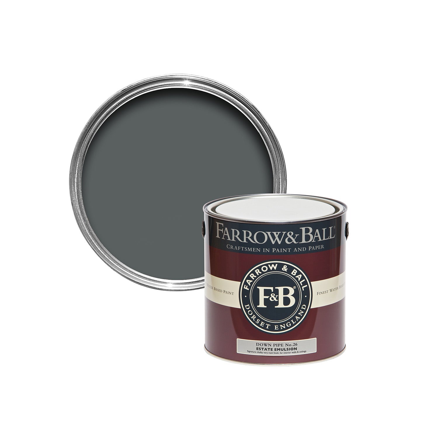 Farrow &amp; Ball Down Pipe No. 26 Sample Pot, duvallatelier.com