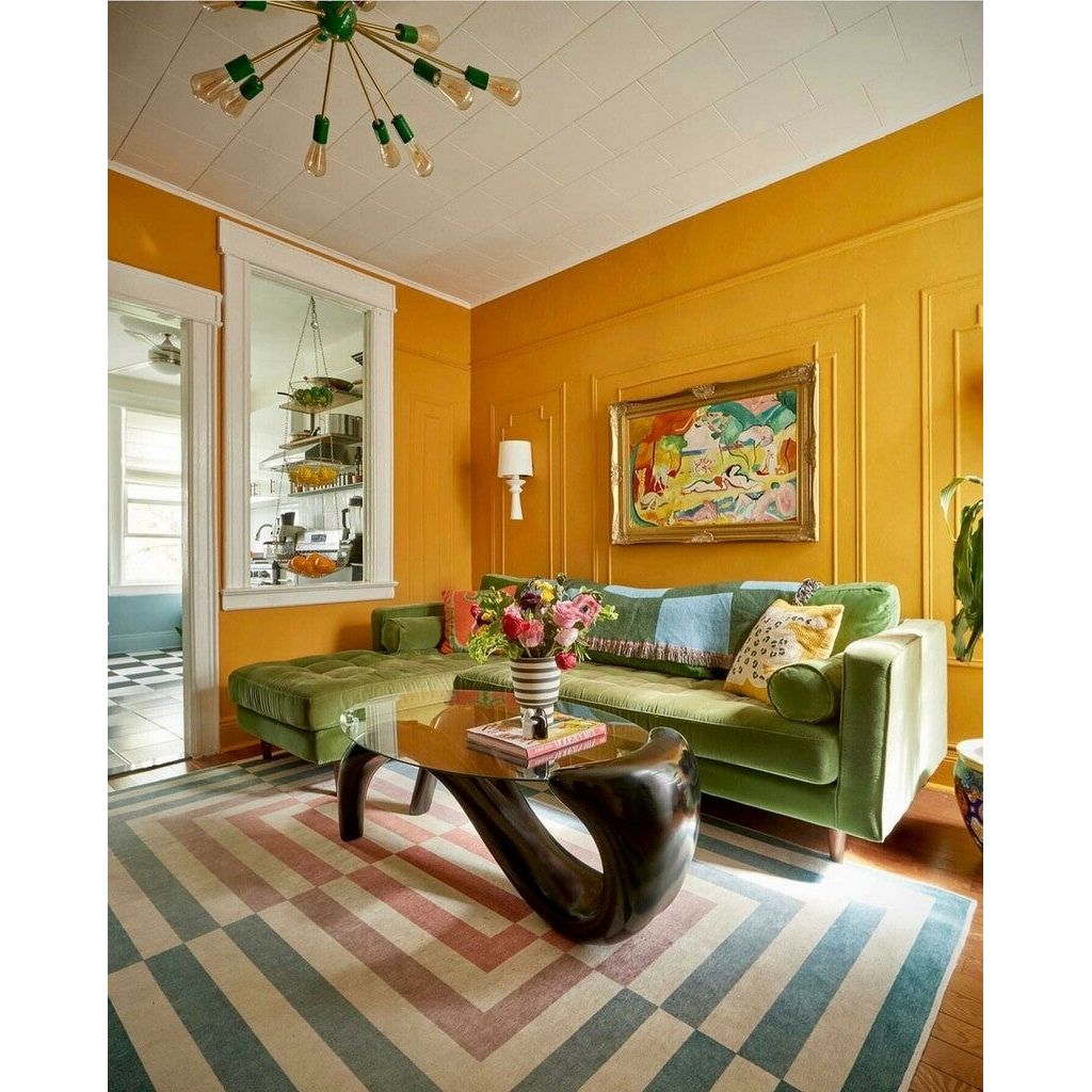 Farrow & Ball Dutch No. W76 Orange paint, duvallatelier.com