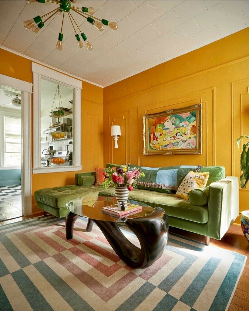 Farrow & Ball Dutch No. W76 Orange paint, duvallatelier.com