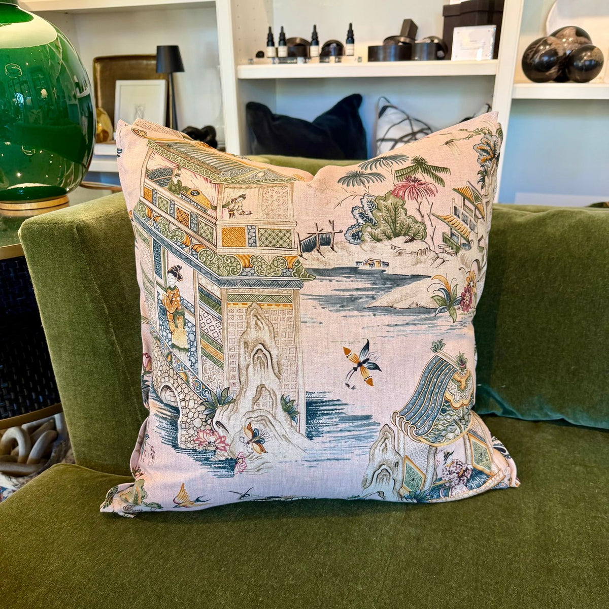 ATELIER COLLECTION PILLOW- GRAND PALACE PILLOW, duvallatelier.com