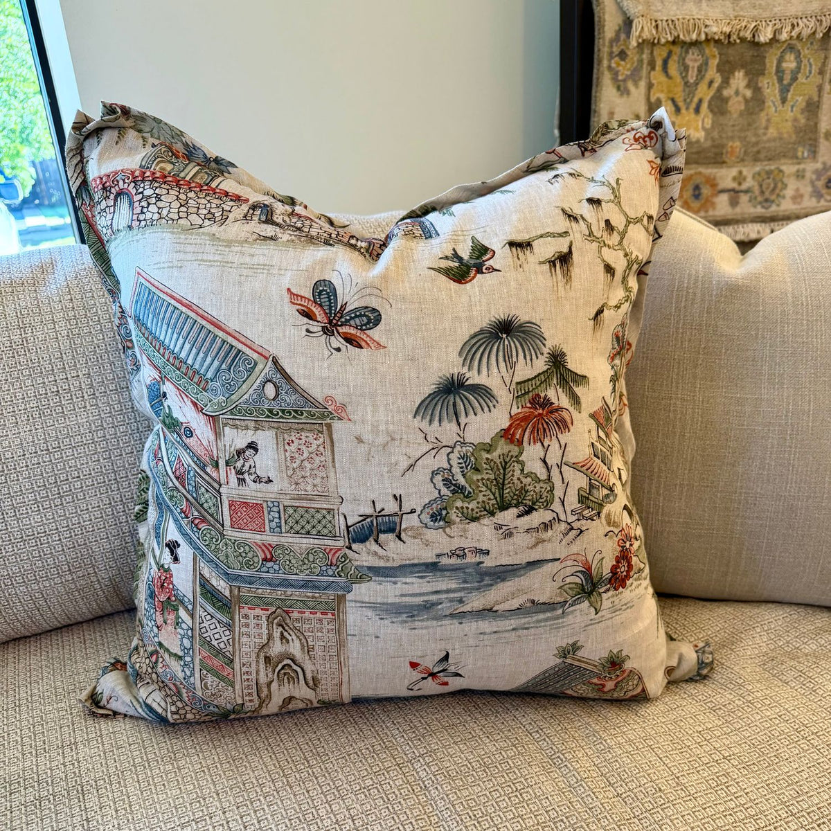 ATELIER COLLECTION PILLOW- GRAND PALACE PILLOW, duvallatelier.com