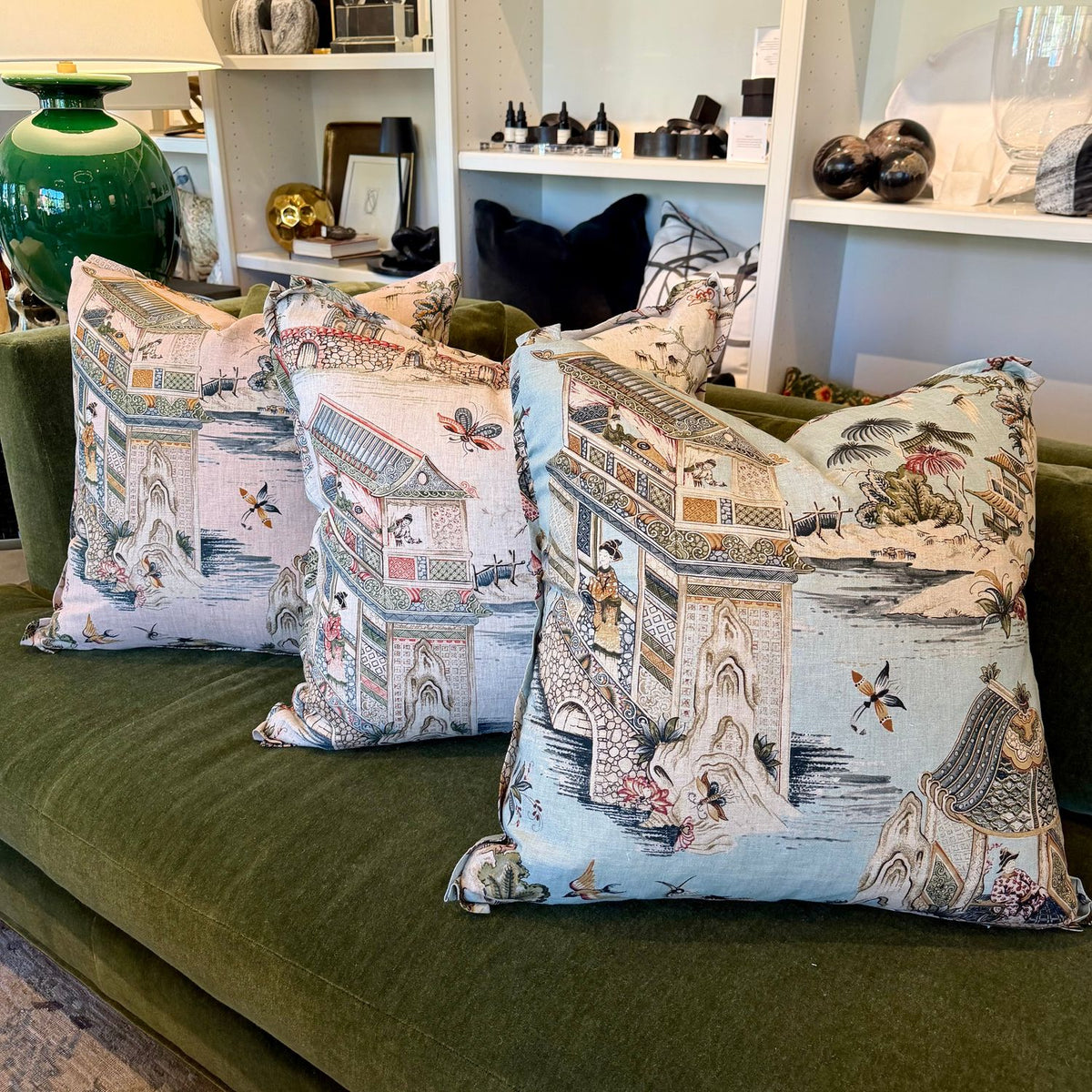 ATELIER COLLECTION PILLOW- GRAND PALACE PILLOW, duvallatelier.com