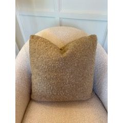ATELIER COLLECTION PILLOW- HONEY BOUCLE