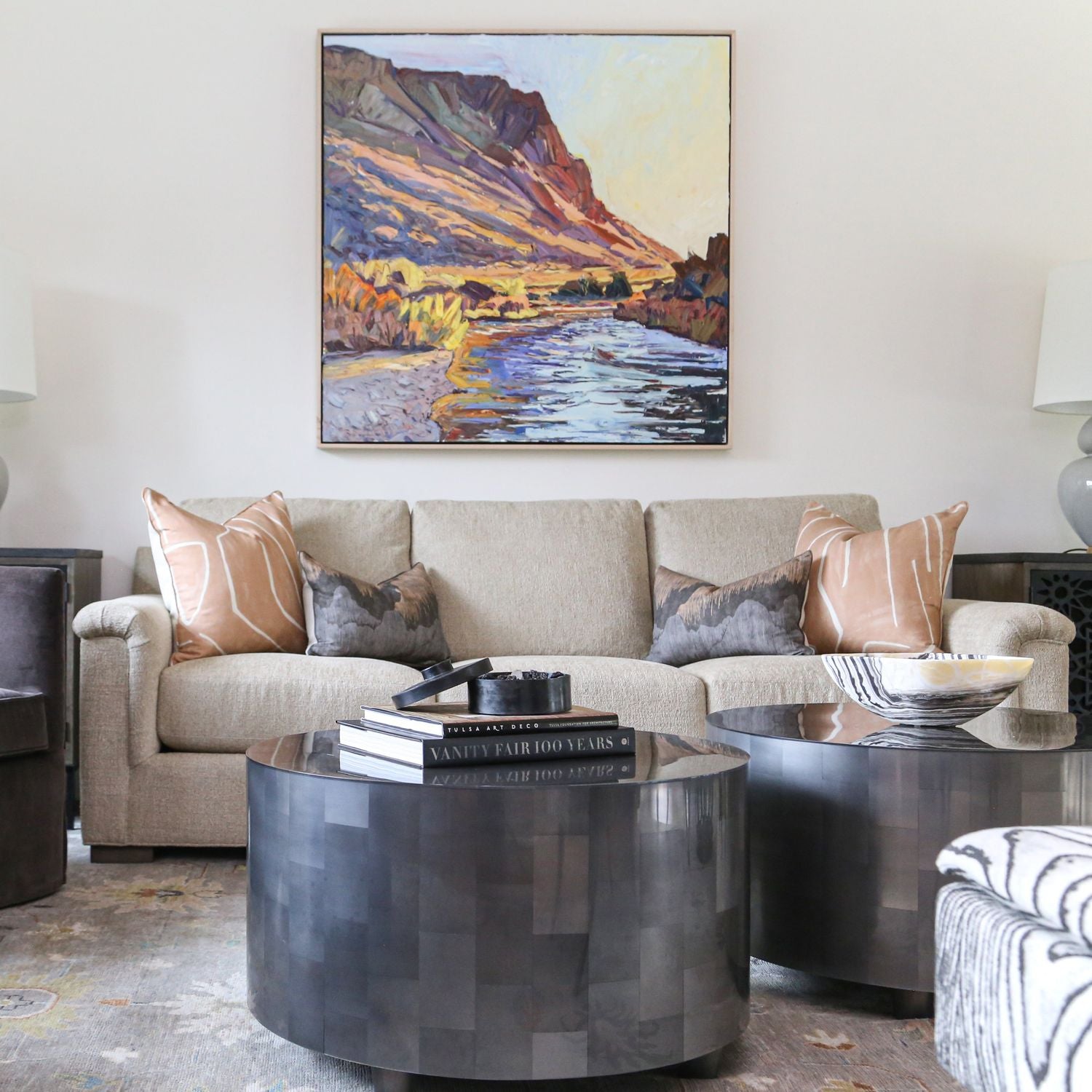 SHELDON SOFA Grey Flannel Velvet, duvallatelier.com