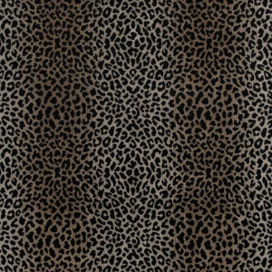ATELIER COLLECTION PILLOW - SERENGETI PRINT CHENILLE/VELVET