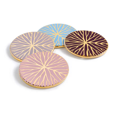 TALIANNA LILYPAD COASTERS - ASSORTED