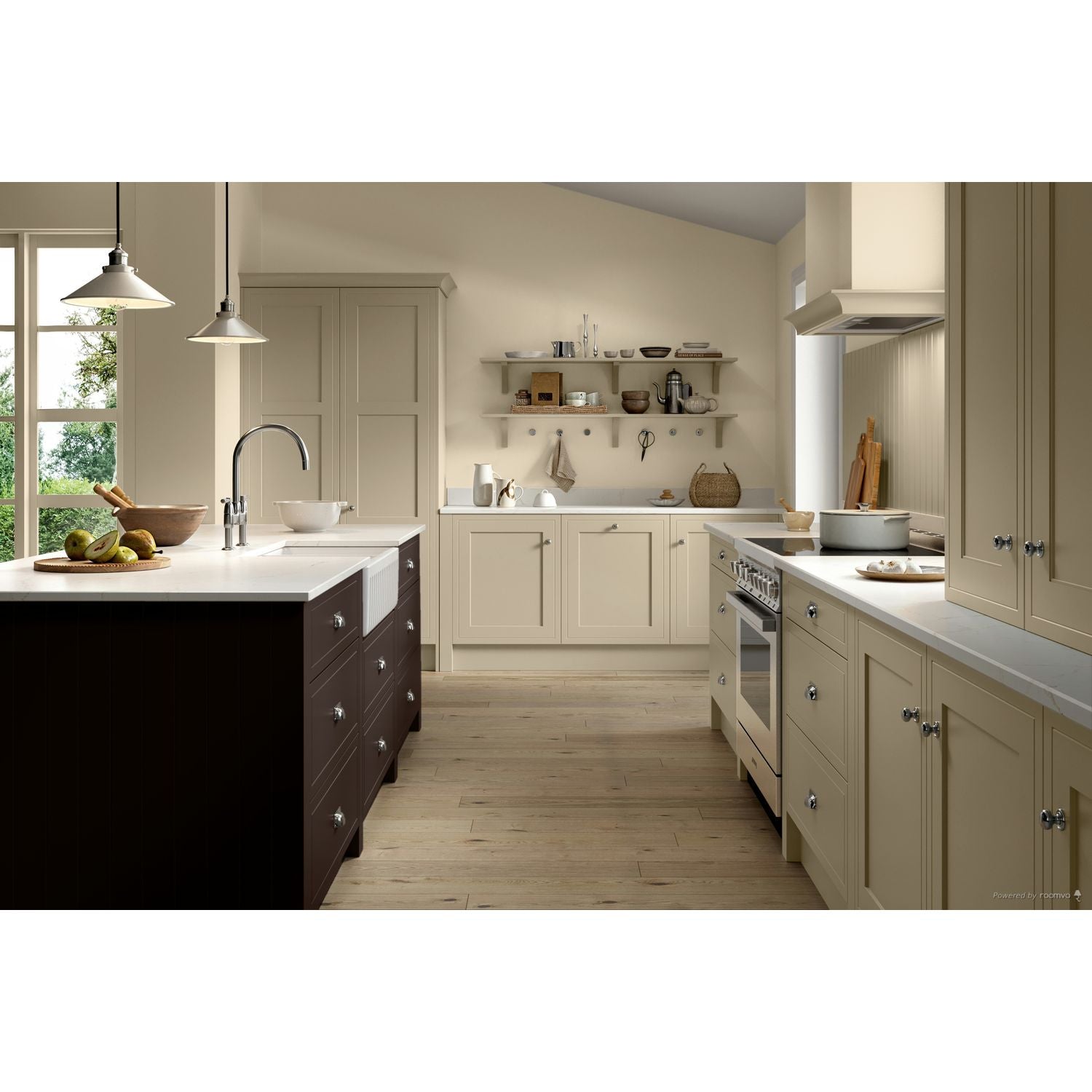 Farrow & Ball Mahogany No. 36 paint, duvallatelier.com