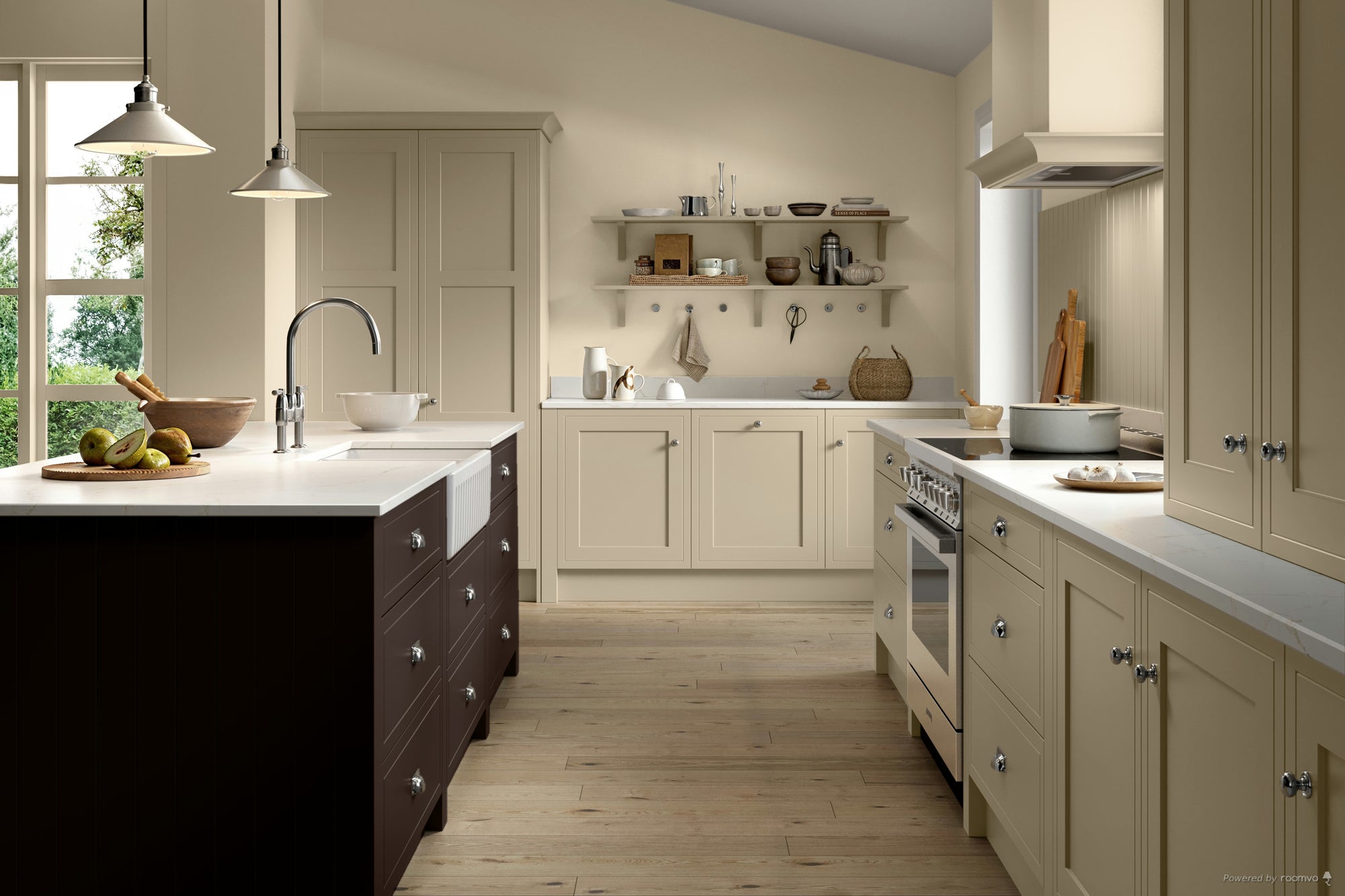 Farrow & Ball Mahogany No. 36 paint, duvallatelier.com