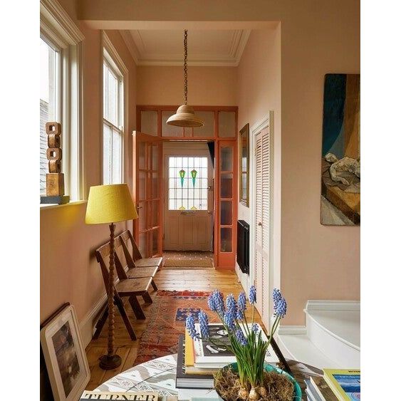 Farrow & Ball Mortar Pink No. G13 paint, duvallatelier.com