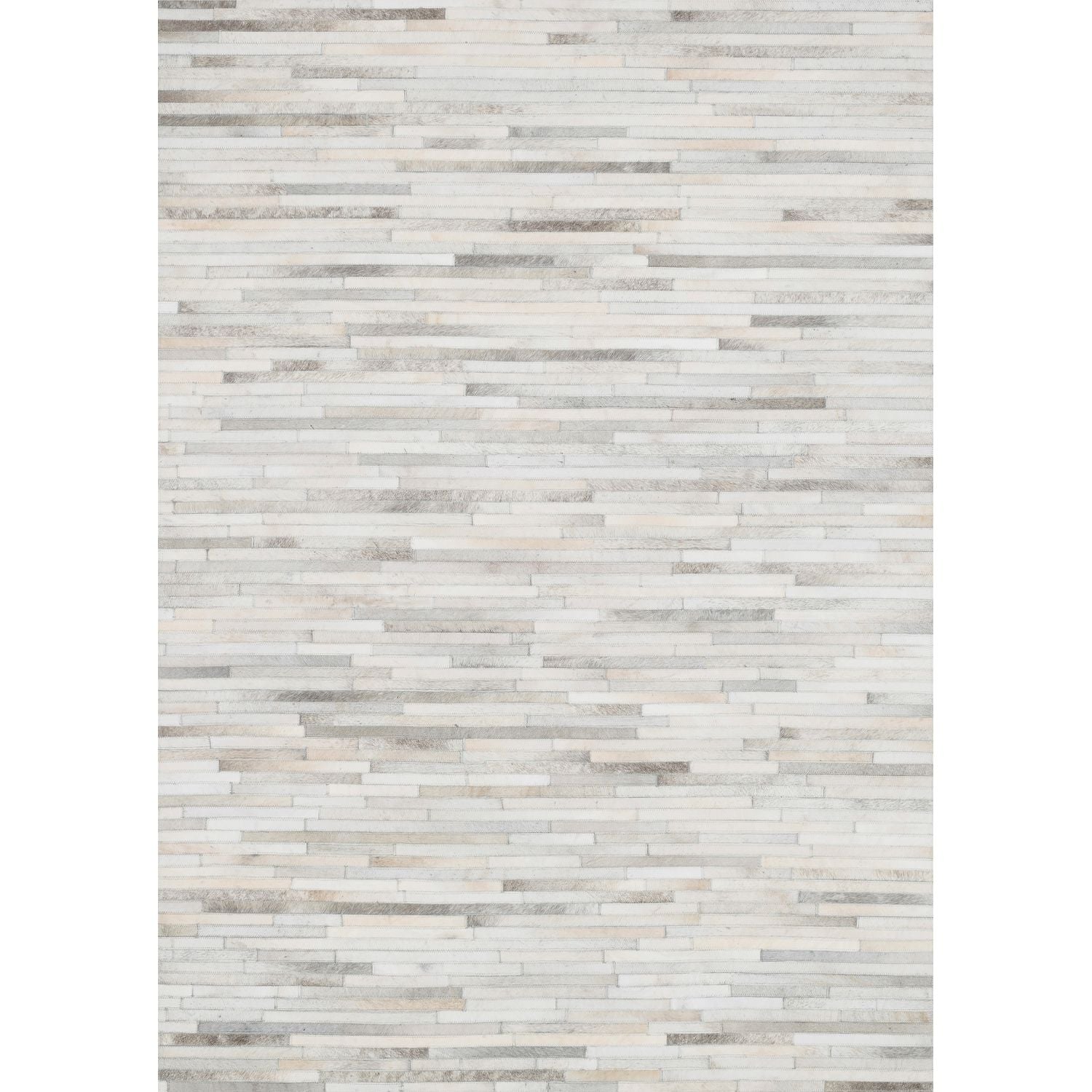 Promenade Ivory Cow Hide Rug , duvallatelier.com