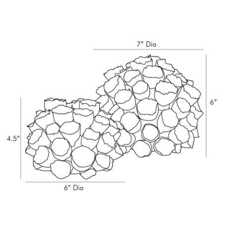 DAKOTA VASES SET OF TWO