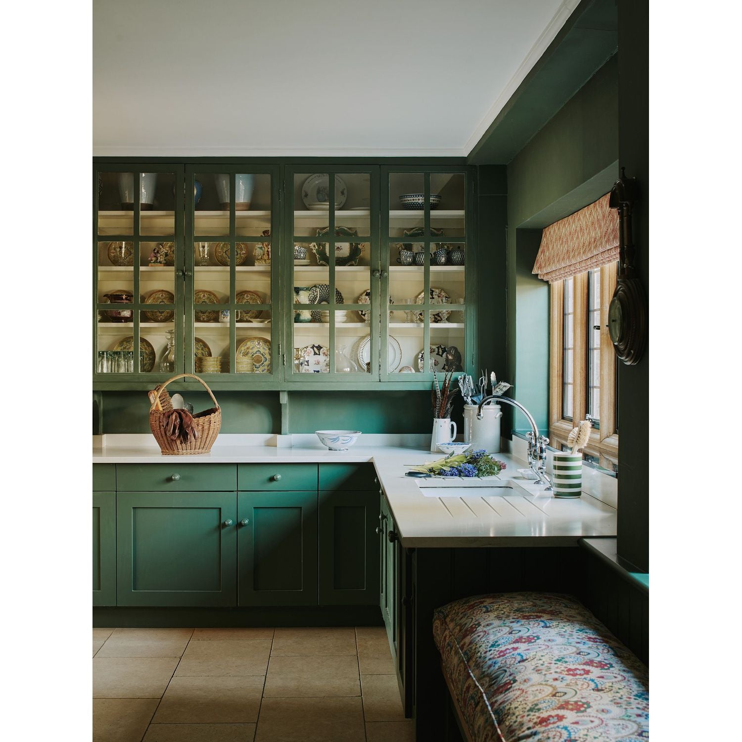 Farrow & Ball Minster Green No. 224 paint, duvallatelier.com