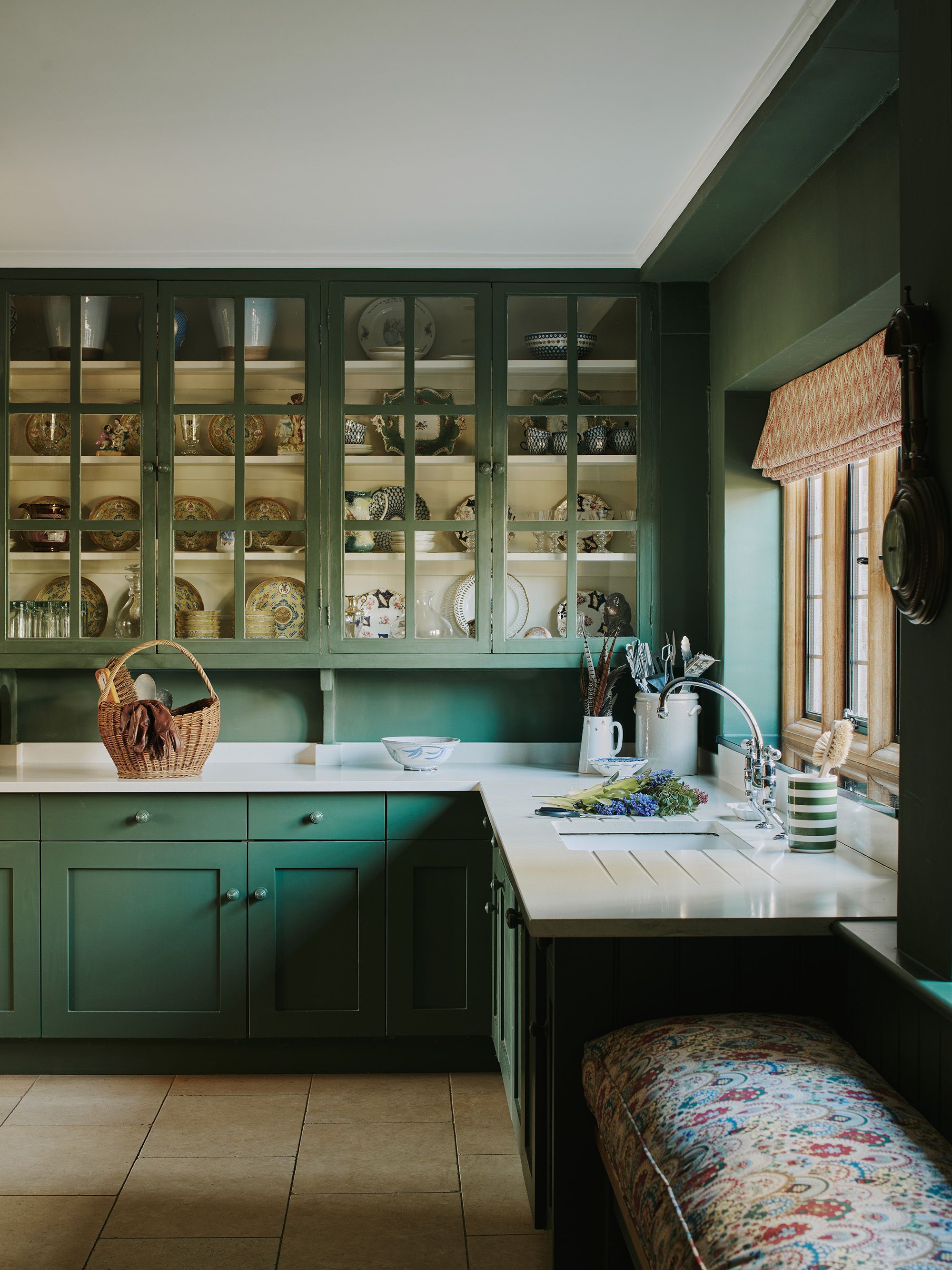 Farrow & Ball Minster Green No. 224 paint, duvallatelier.com