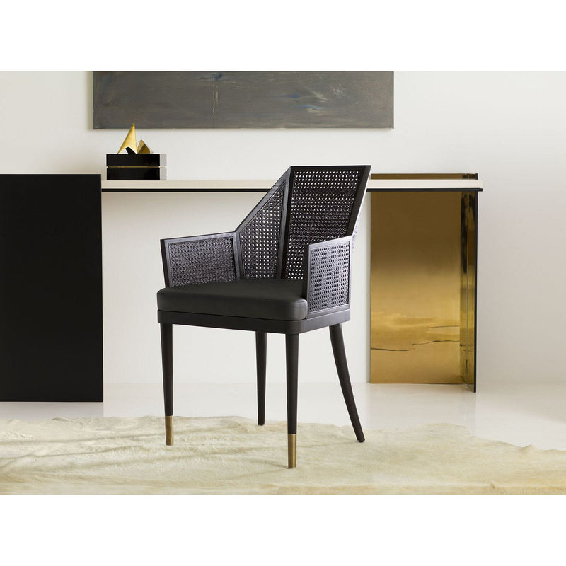 CANE ARM CHAIR by BAKER