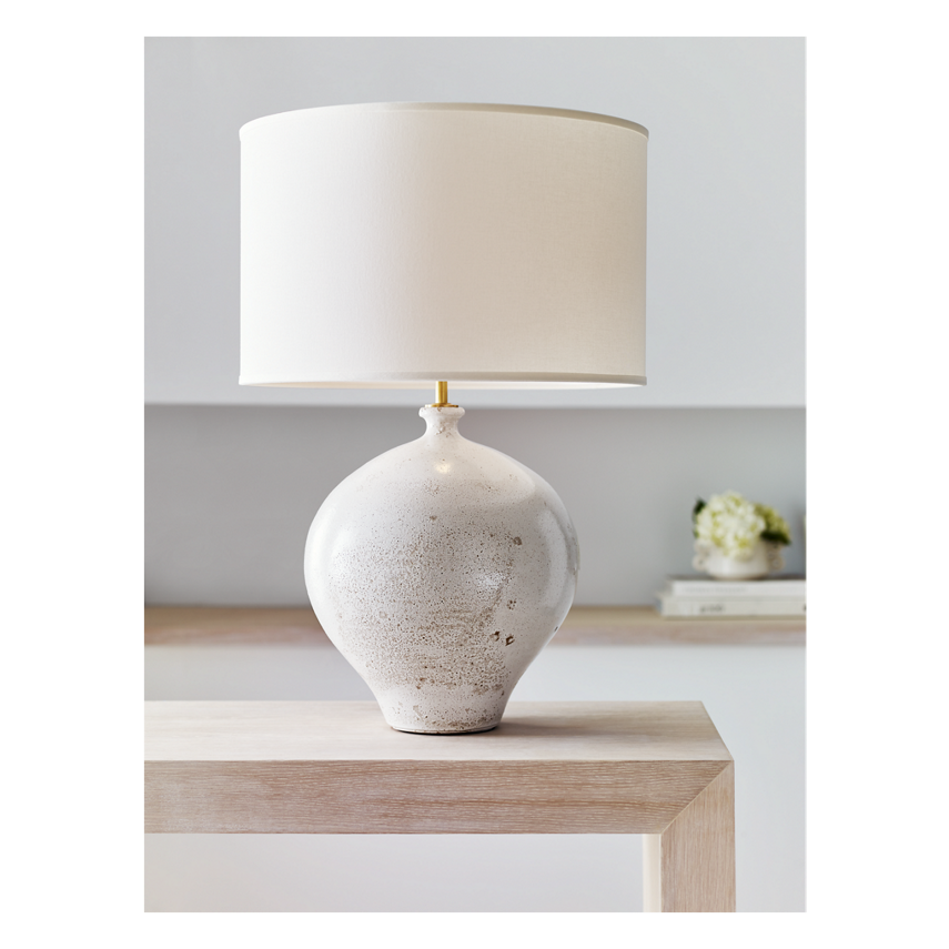 Gaios Table Lamp - Pharaoh White, duvallatelier.com