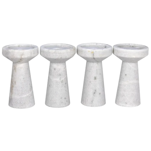 ALEKA DECORATIVE CANDLE HOLDER SET OF FOUR