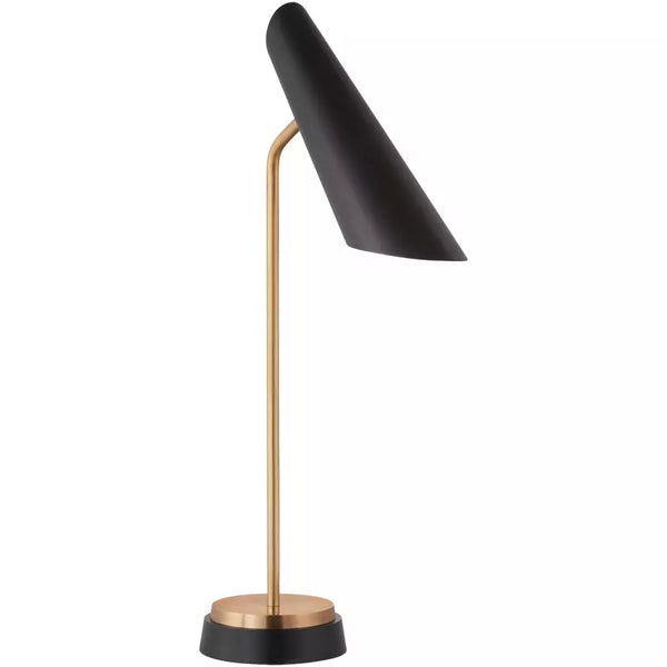 Franca Single Pivoting Task Lamp in Black