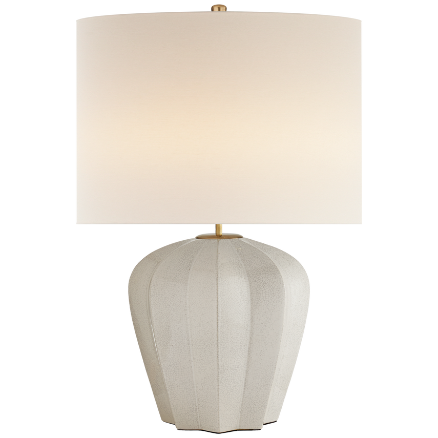Pierrepont Medium Table Lamp WITH LINEN SHADE