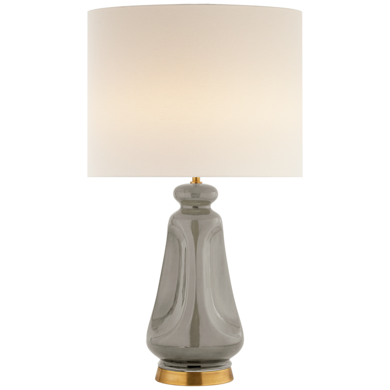 KAPILA TABLE LAMP WITH LINEN SHADE