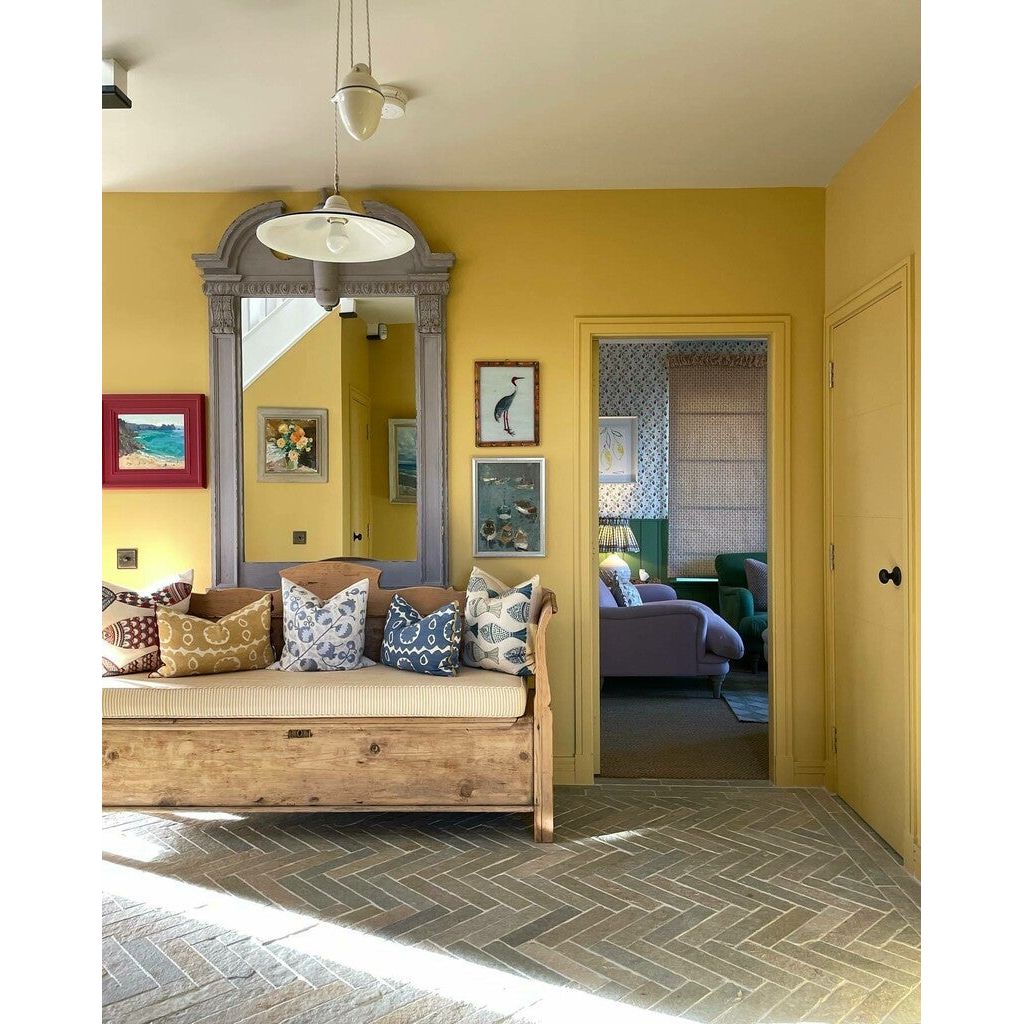 Farrow & Ball Print Room Yellow No. 69 paint, duvallatelier.com