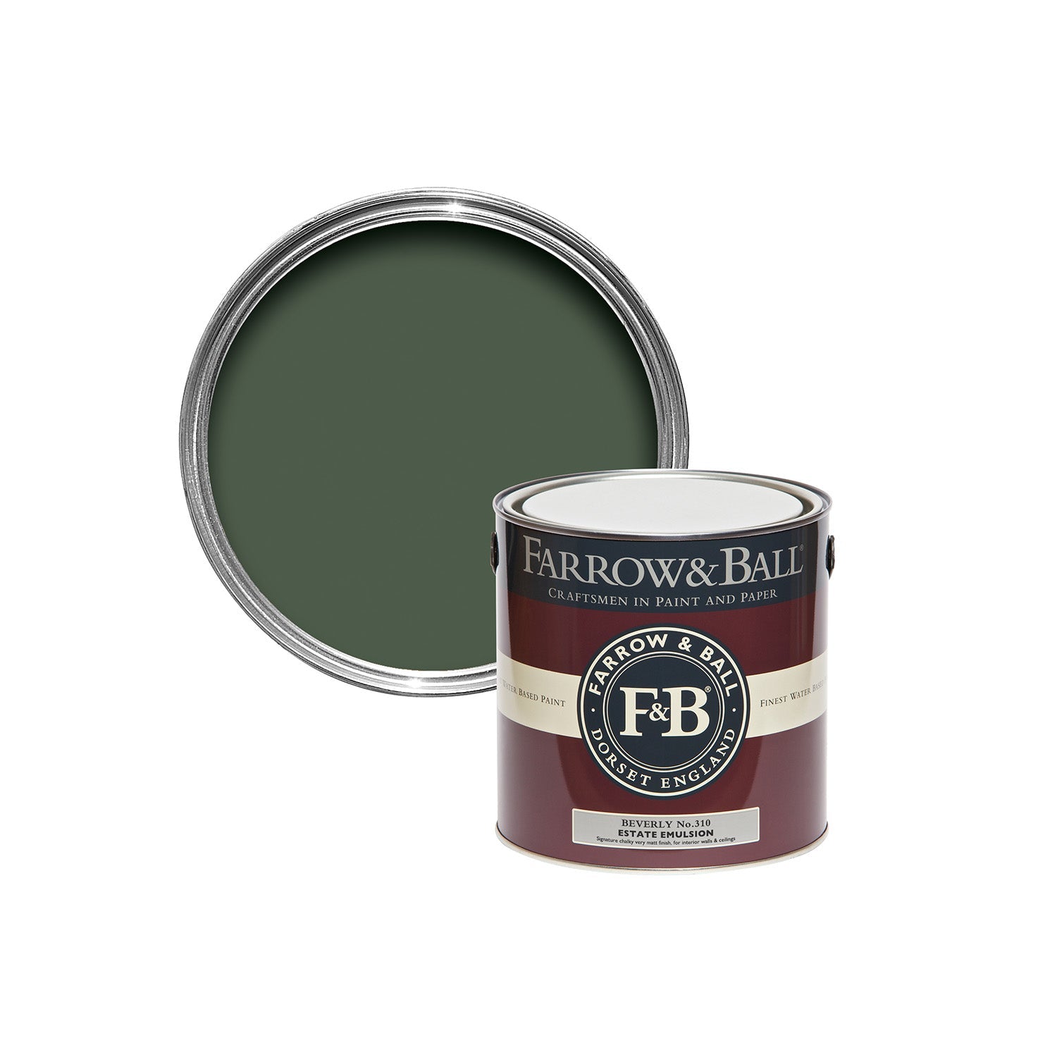 Farrow & Ball Beverly No. 310 Paint Sample Pot, duvallatelier.com