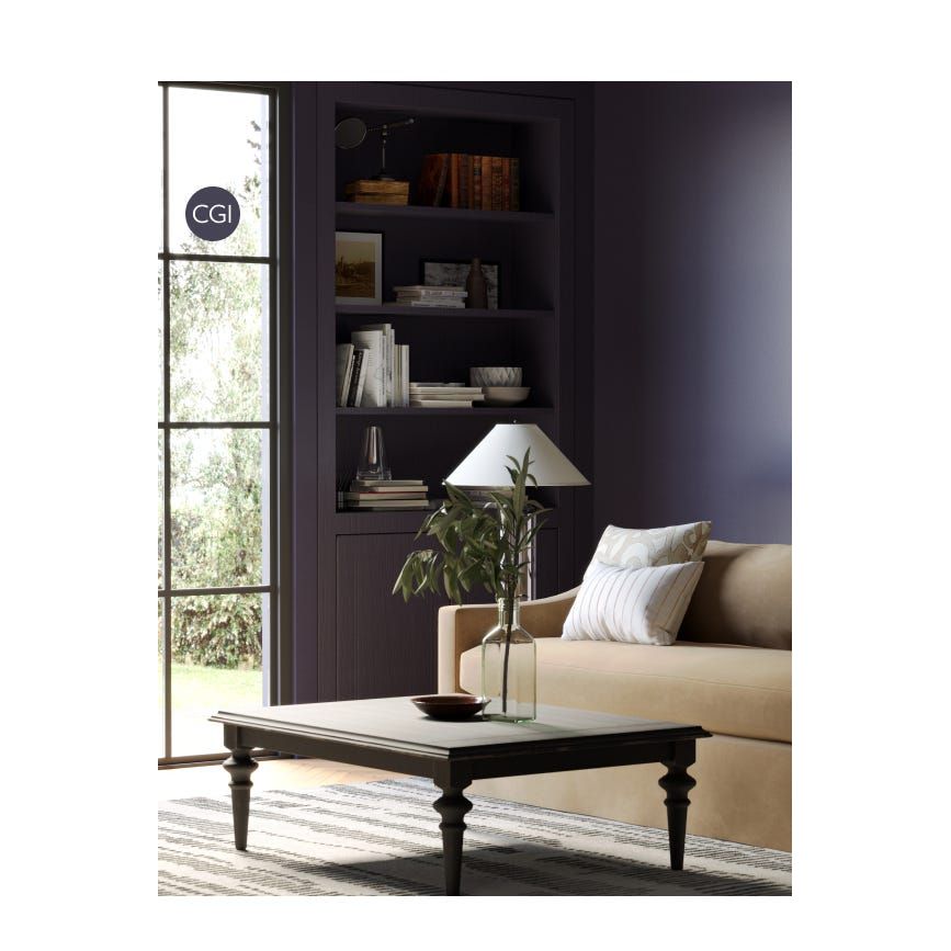 Farrow & Ball Bible Black No. 225 paint, duvallatellier.com