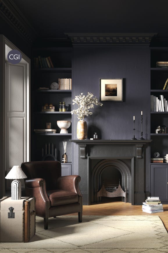 Farrow & Ball Bible Black No. 225 paint, duvallatellier.com