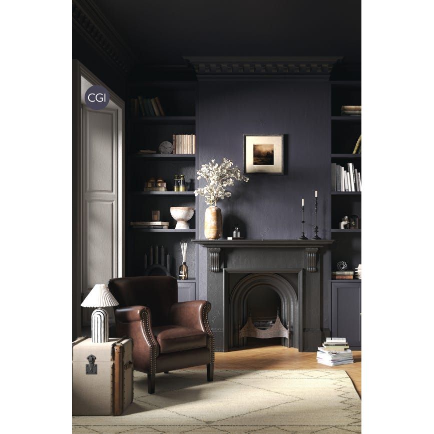 Farrow & Ball Bible Black No. 225 paint, duvallatellier.com