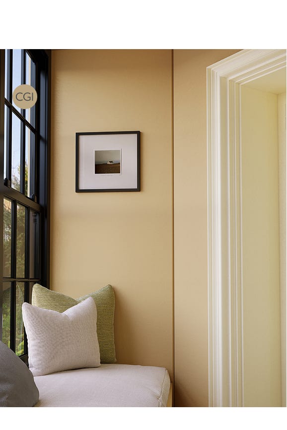 Farrow & Ball Biscuit No. 38 paint, duvallatellier.com