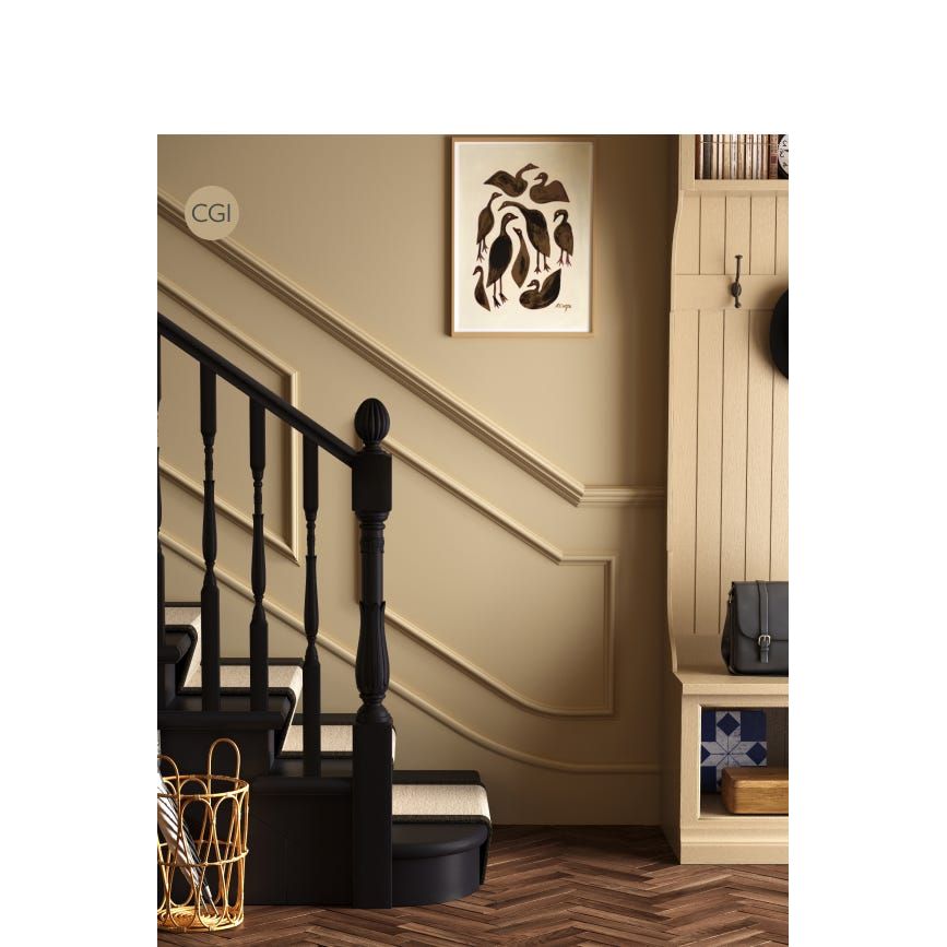 Farrow & Ball Biscuit No. 38 paint, duvallatellier.com