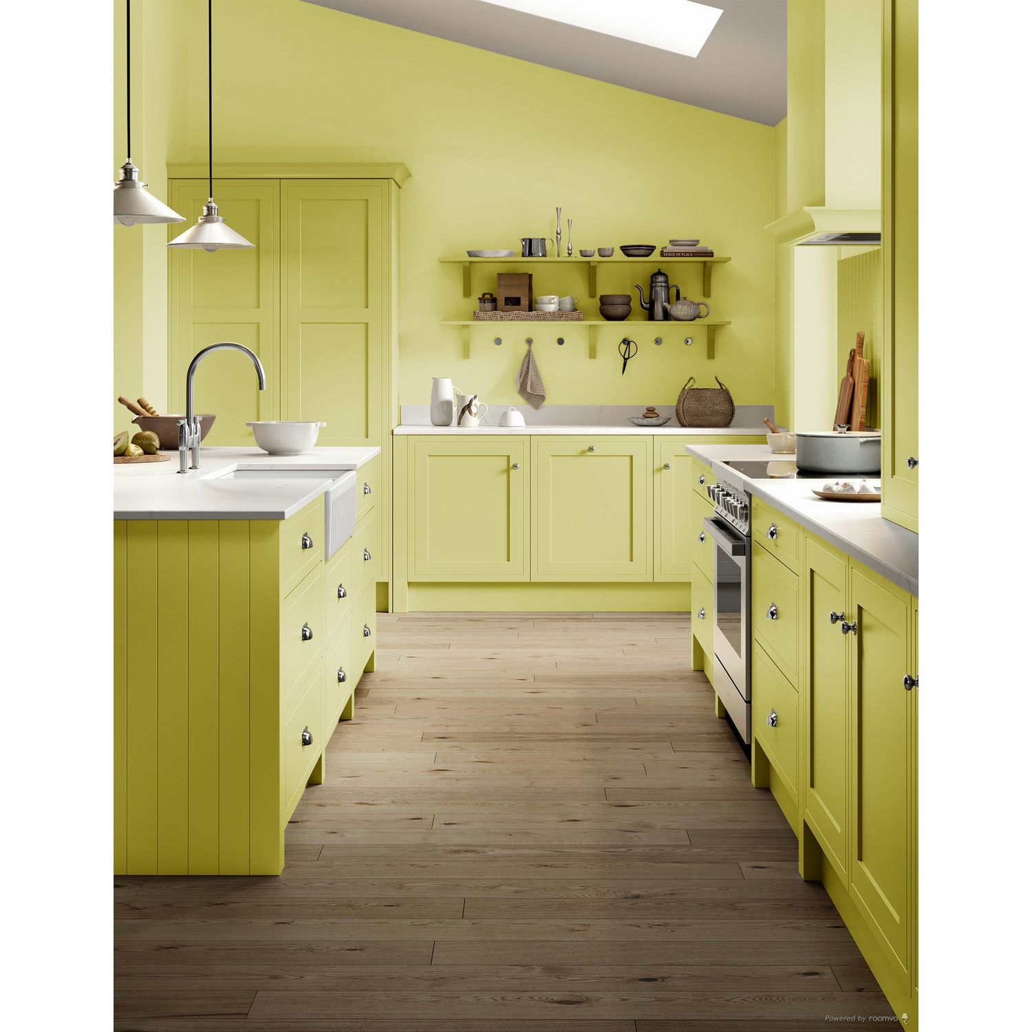 Farrow &amp; Ball Butterweed No. 9802 paint, duvallatelier.com