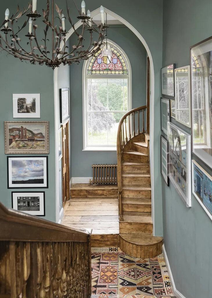 Farrow & Ball Castle Gray No. 92 paint, duvallatelier.com