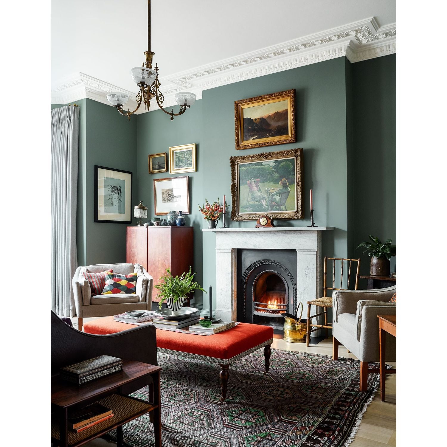 Farrow & Ball Castle Gray No. 92 paint, duvallatelier.com