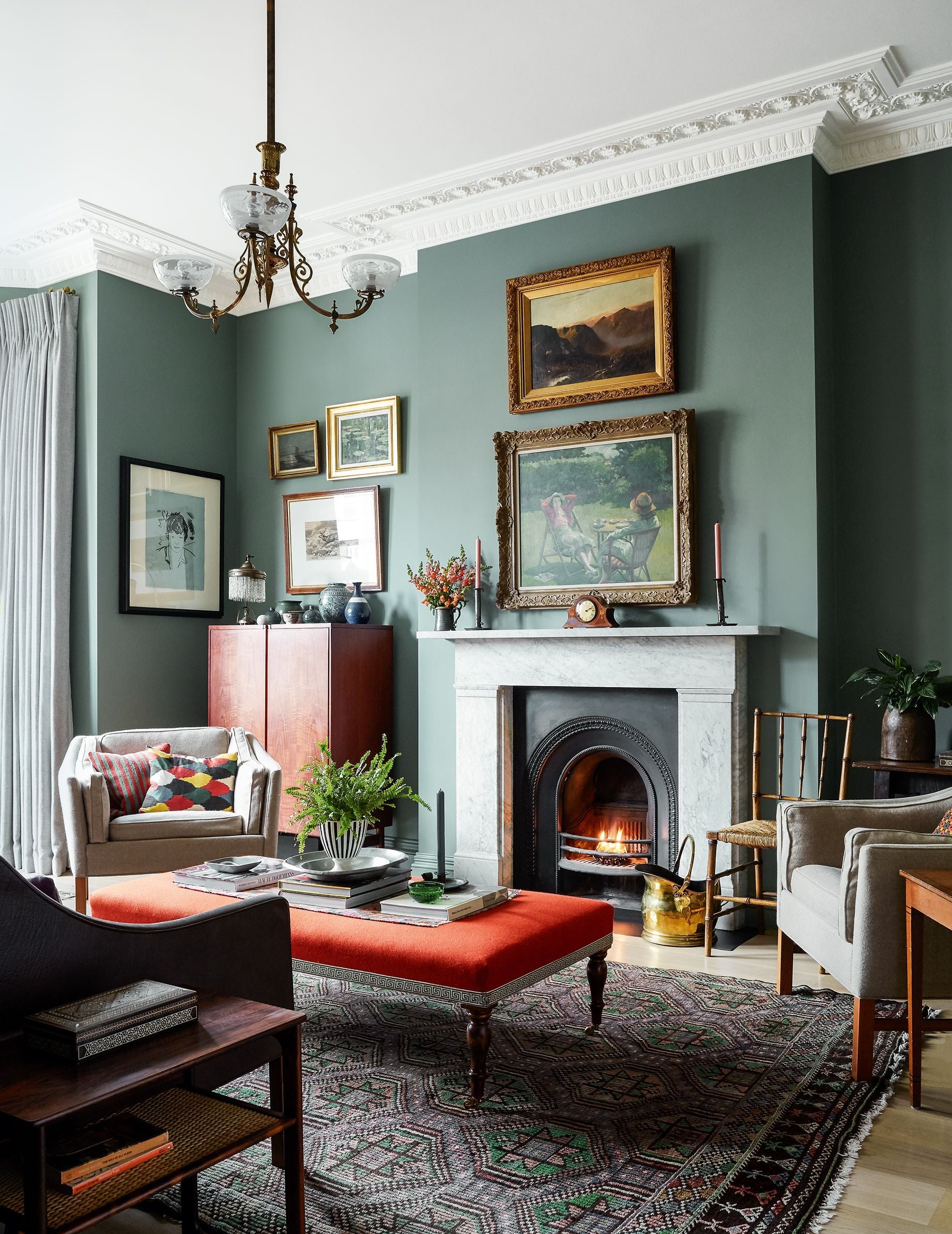 Farrow & Ball Castle Gray No. 92 paint, duvallatelier.com