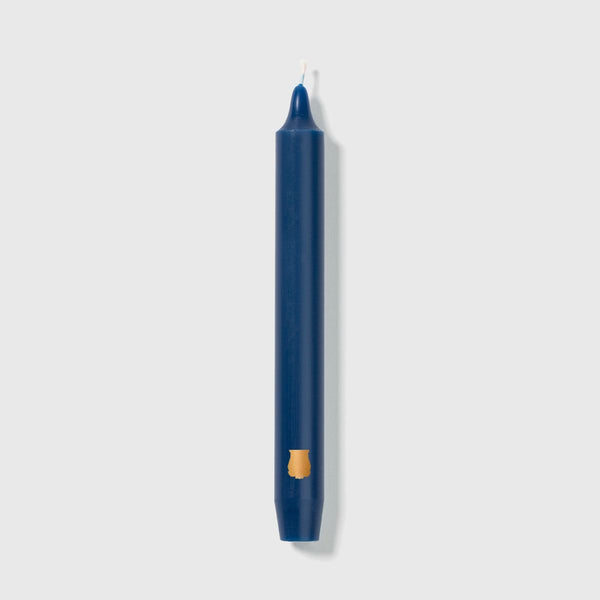 Navy Blue Madeline Taper Candle