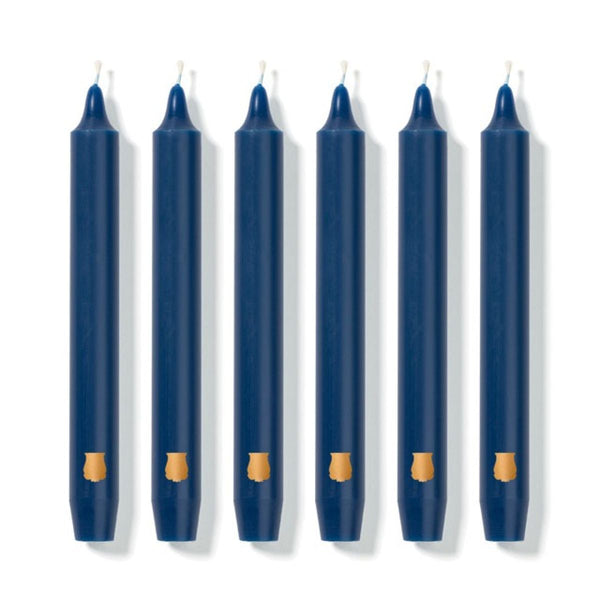 Navy Blue Madeline Taper Candle