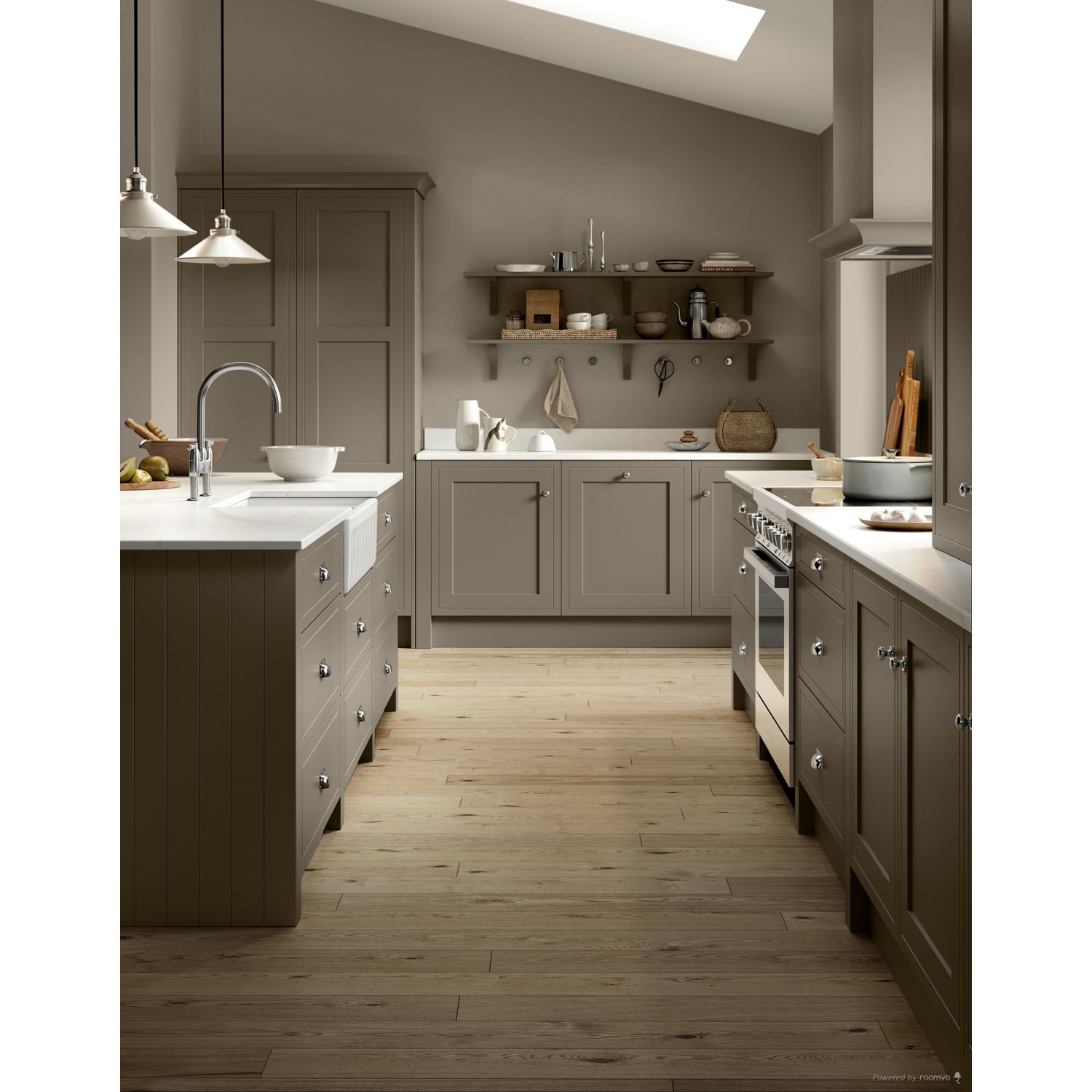 Farrow &amp; Ball Charleston Gray No. 243, duvallatelier.com