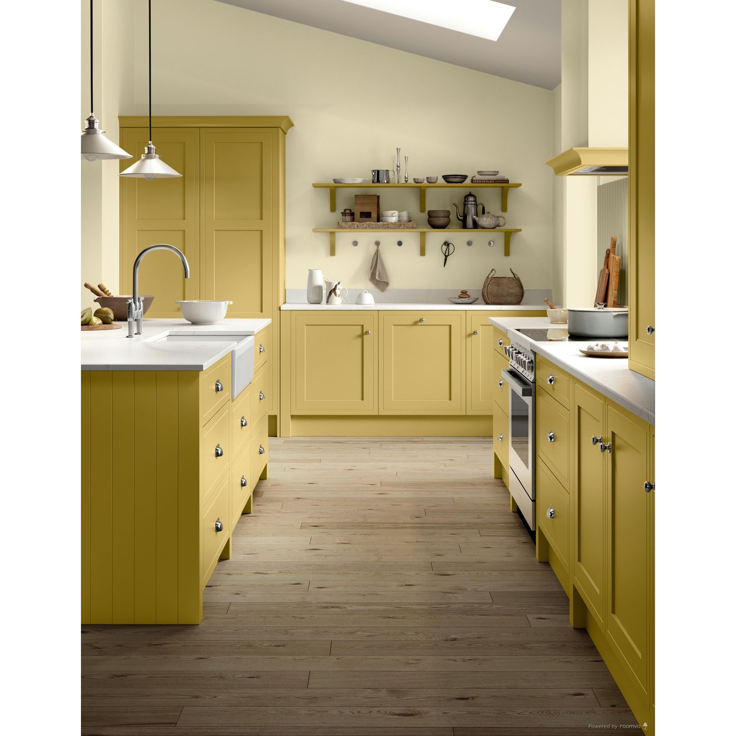 Farrow &amp; Ball Ciara Yellow No 73 paint, duvallatelier.com