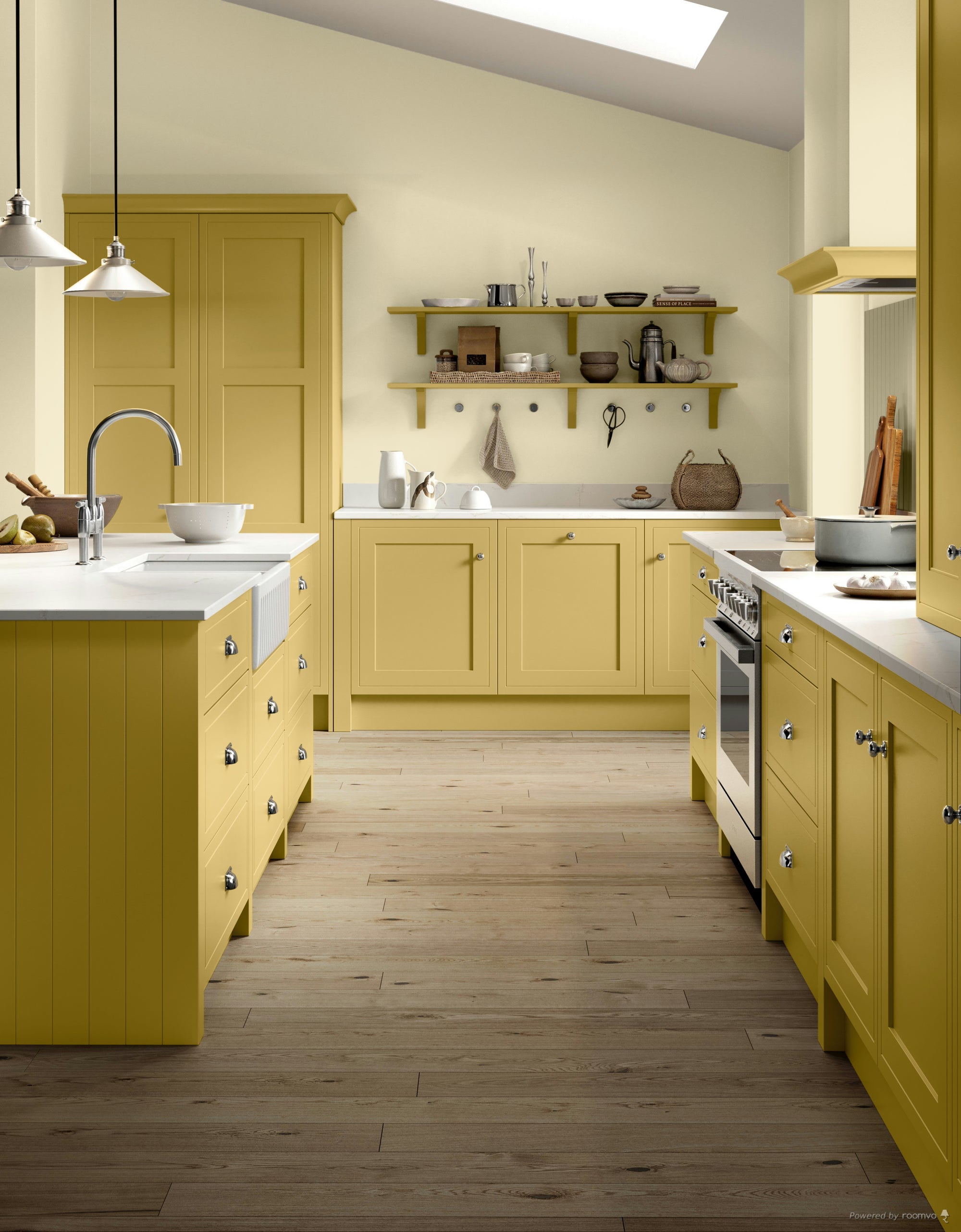 Farrow &amp; Ball Ciara Yellow No 73 paint, duvallatelier.com