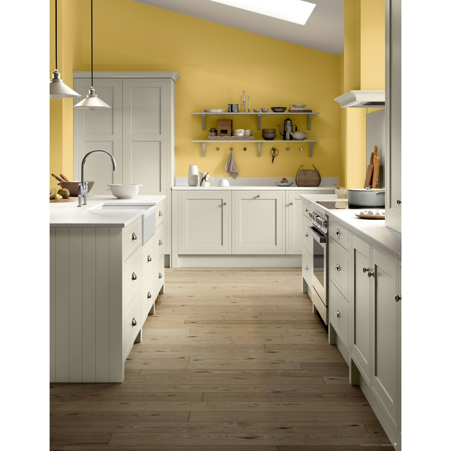 Farrow &amp; Ball Citron No. 74 paint, duvallatelier.com