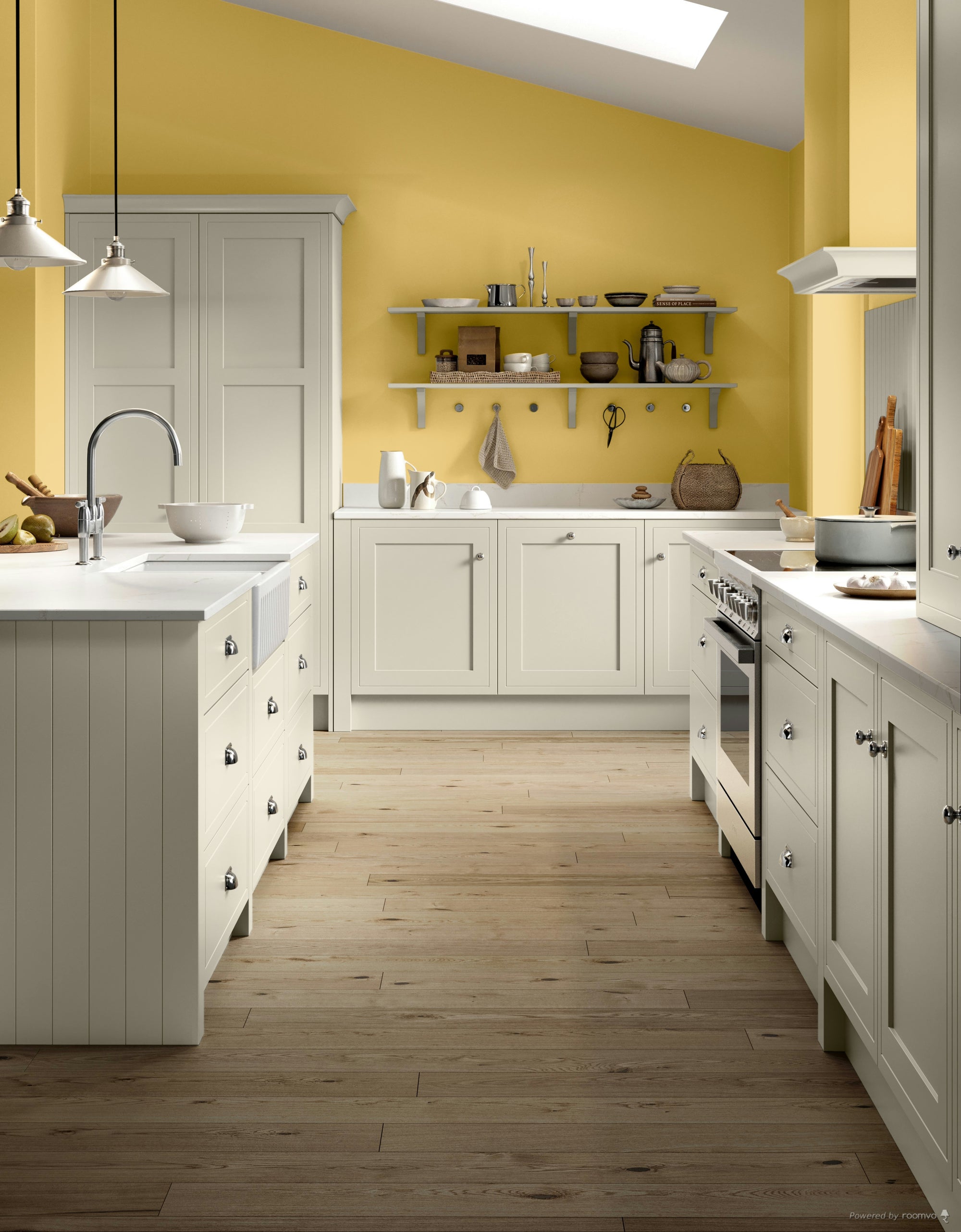 Farrow &amp; Ball Citron No. 74 paint, duvallatelier.com