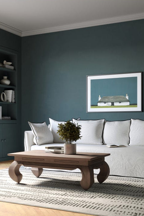 Farrow &amp; Ball Coppice Blue No. G9 paint, duvallatelier.com