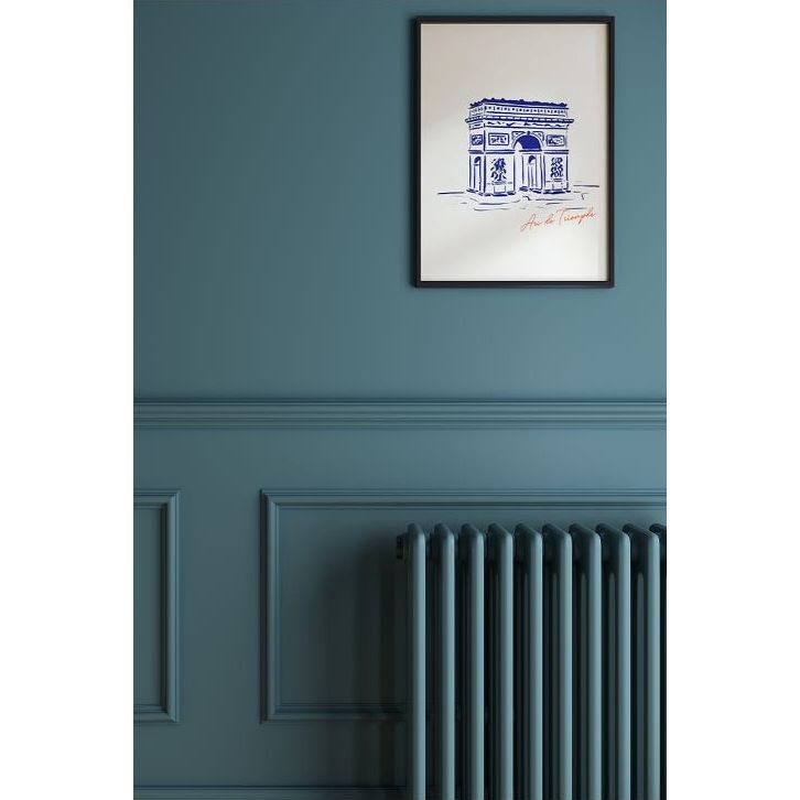 Farrow &amp; Ball Coppice Blue No. G9 paint, duvallatelier.com