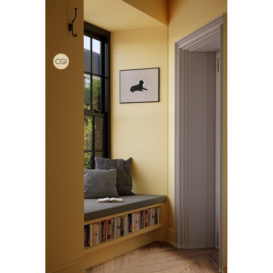 Farrow & Ball Cream No. 44 paint, duvallatelier.com