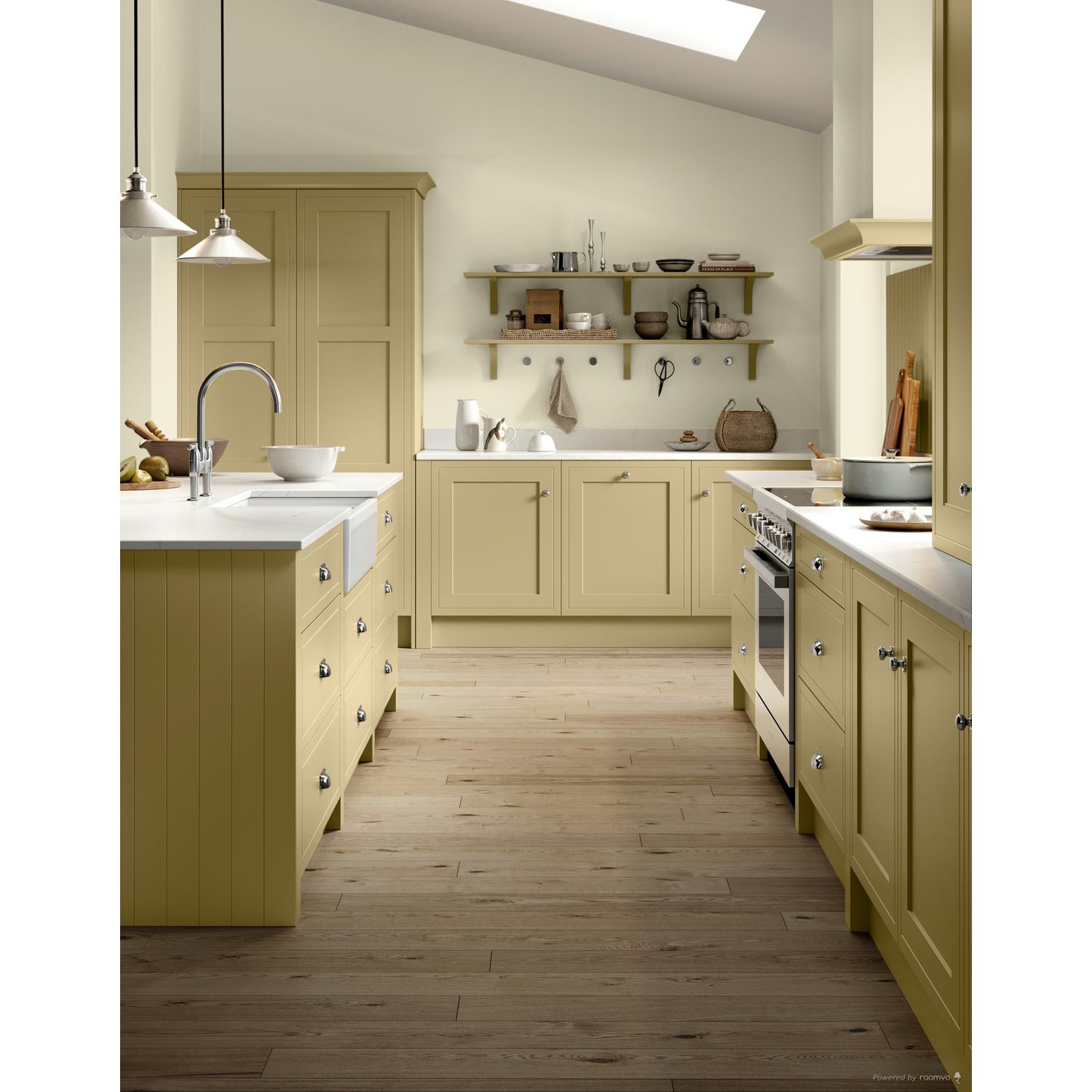 Farrow & Ball Cream No. 44 paint, duvallatelier.com