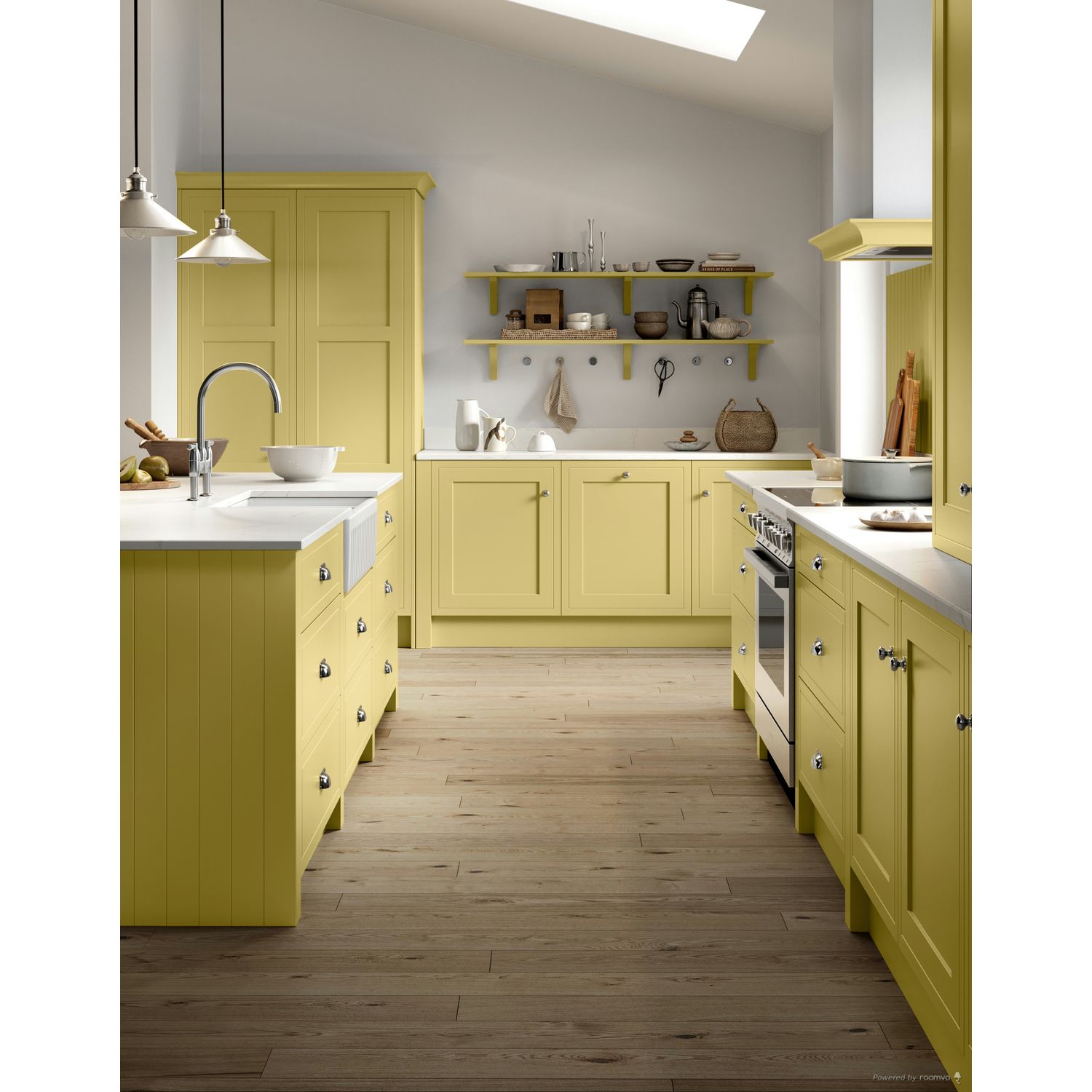 Farrow & Ball Dayroom Yellow No. 233 paint, duvallatelier.com