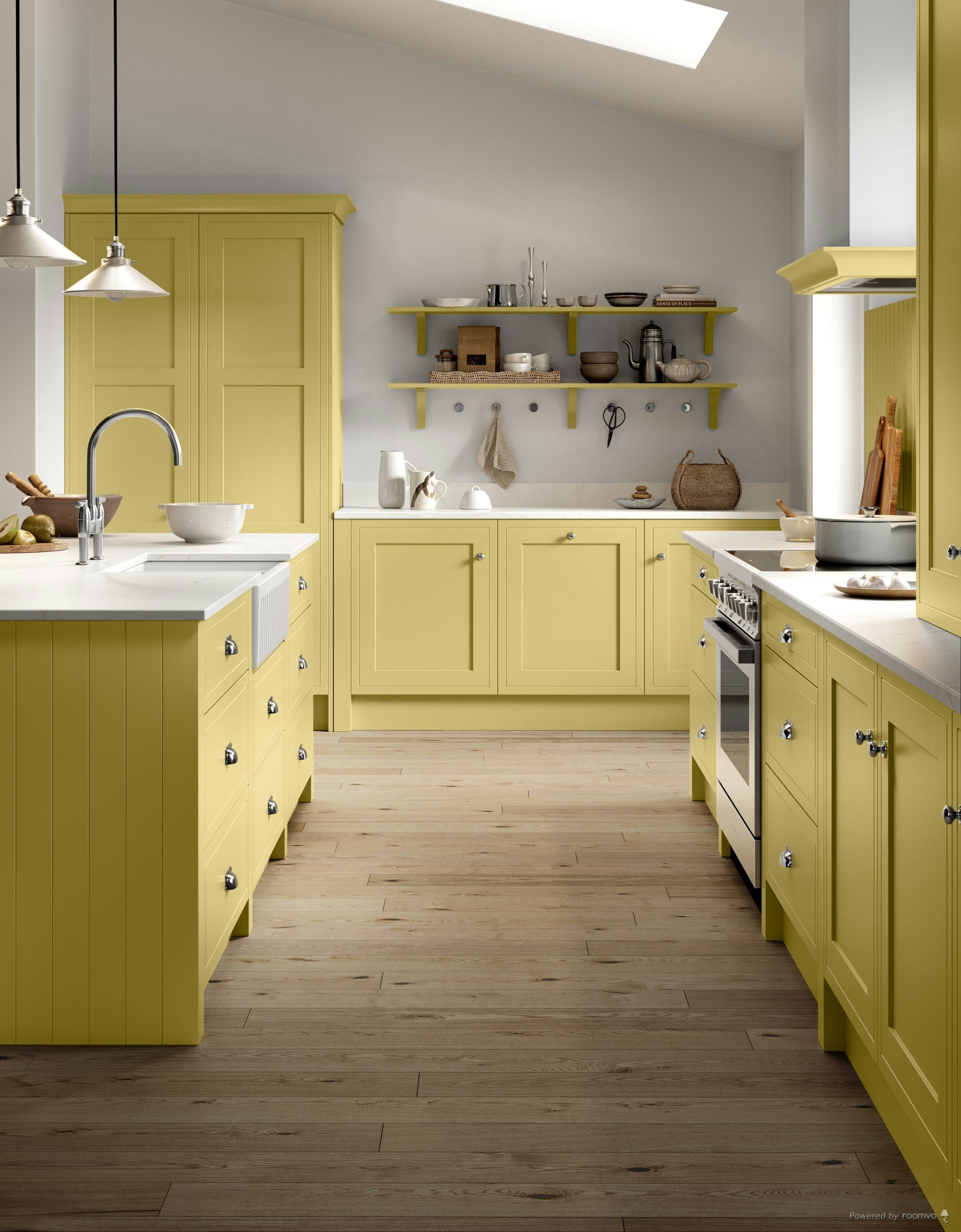 Farrow & Ball Dayroom Yellow No. 233 paint, duvallatelier.com